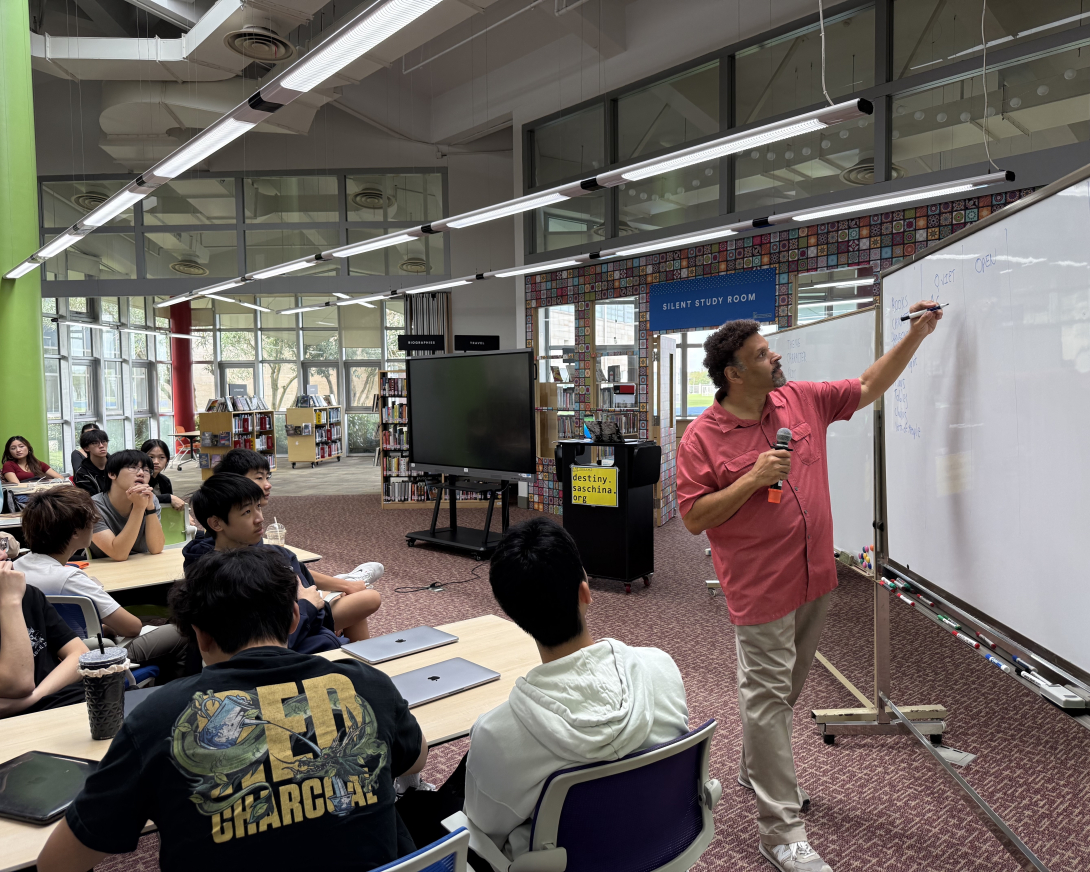 1101 Visiting Author Neal Shustherman 07